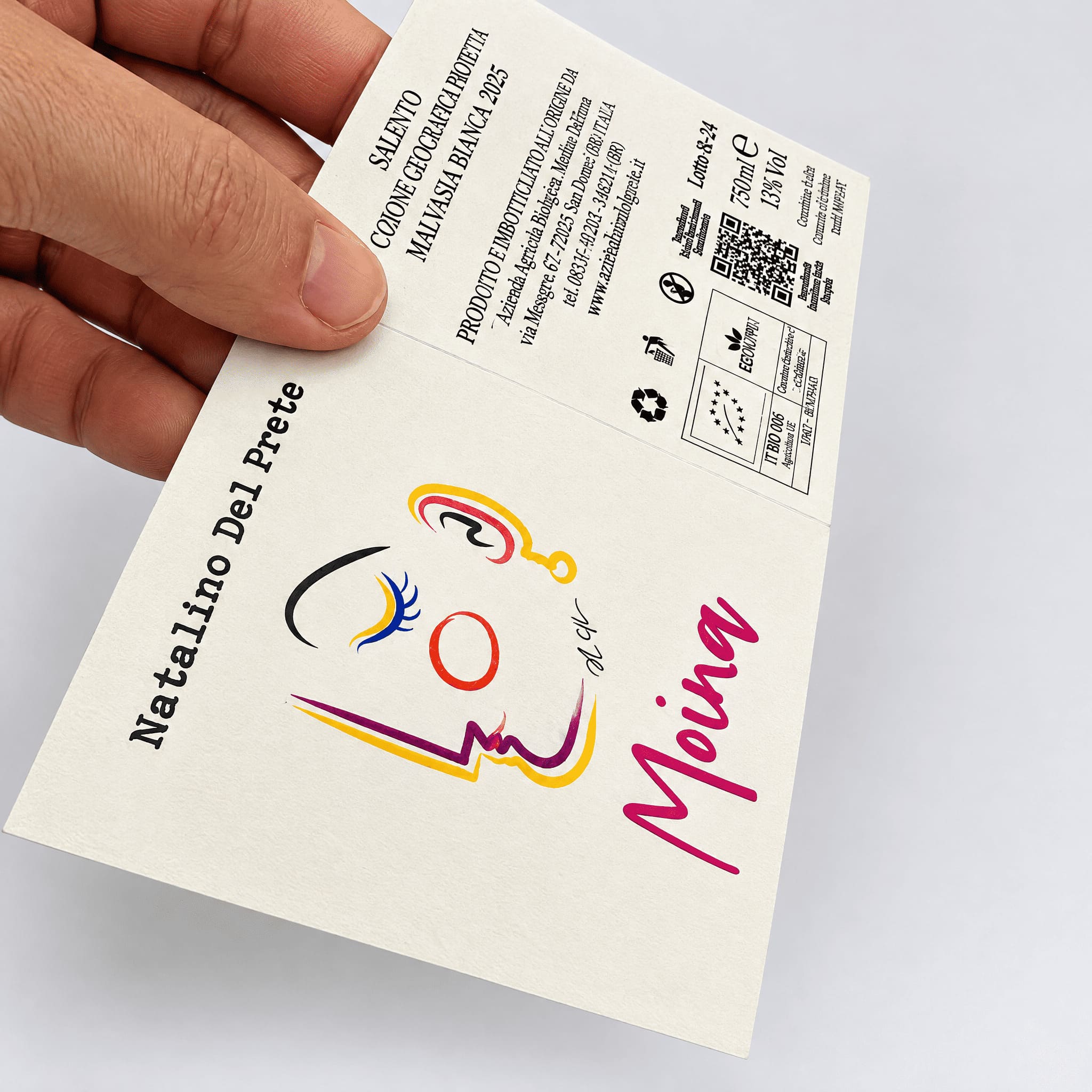 Etichette adesive personalizzate stampate da Margarito SRL